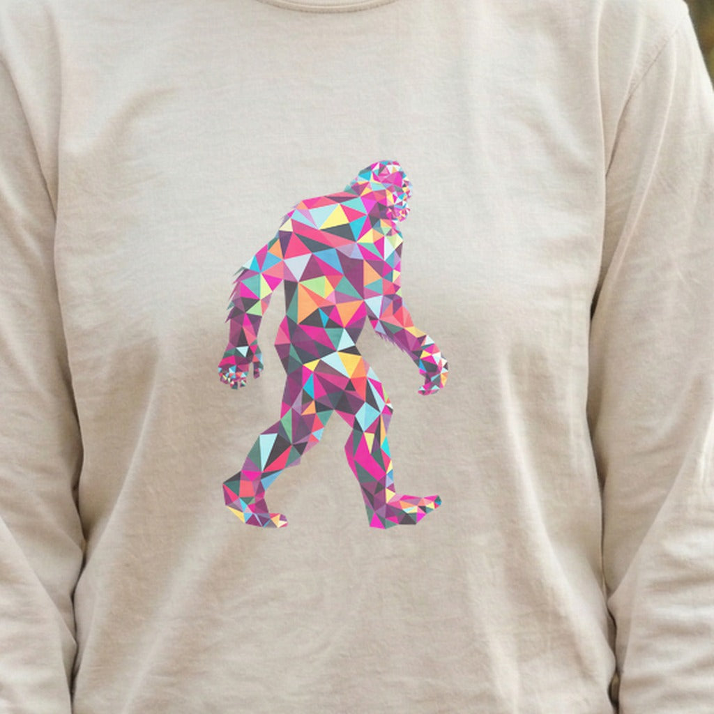Sasquatch Mosaic Cotton Long Sleeve