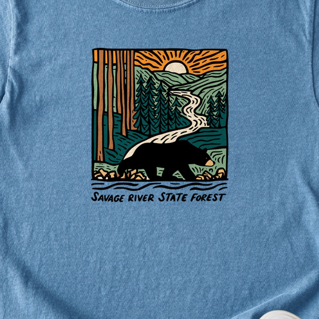 Savage River State Forest Kids Cotton T-Shirt