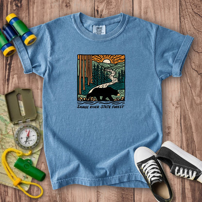 Savage River State Forest Kids Cotton T-Shirt