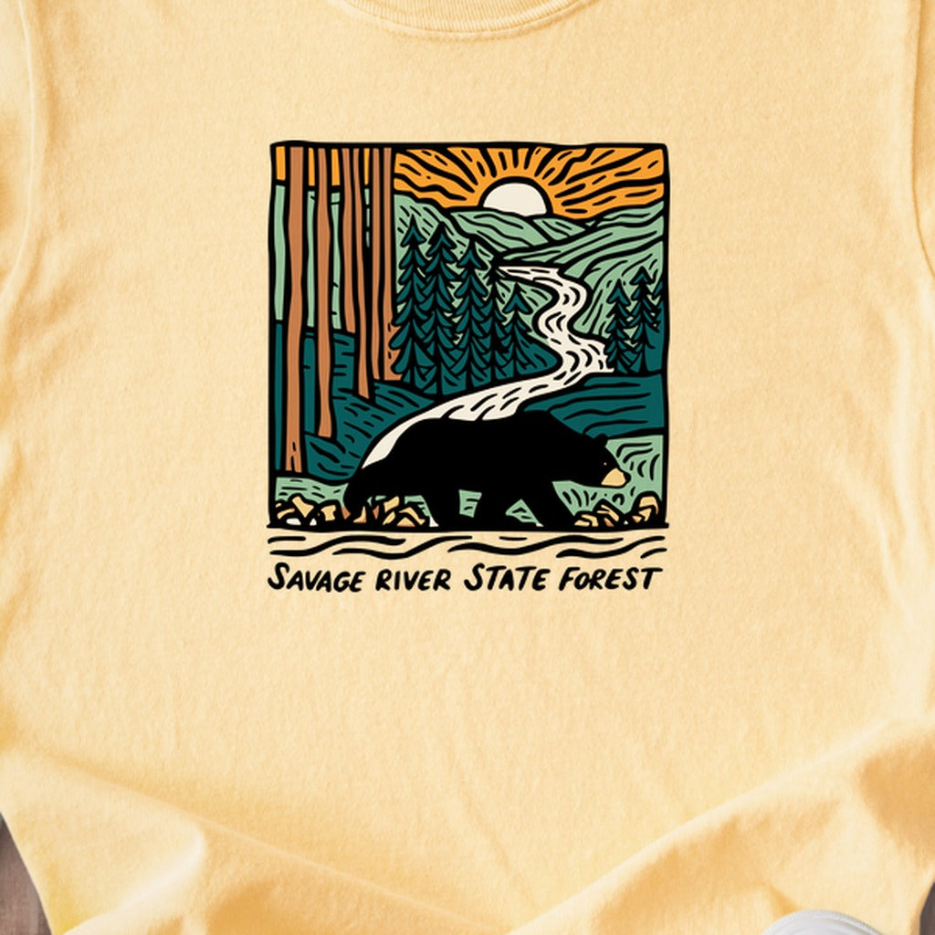 Savage River State Forest Kids Cotton T-Shirt