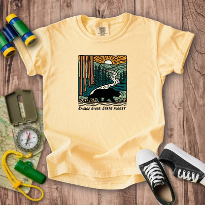 Savage River State Forest Kids Cotton T-Shirt