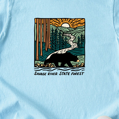 Savage River State Forest Kids Cotton T-Shirt