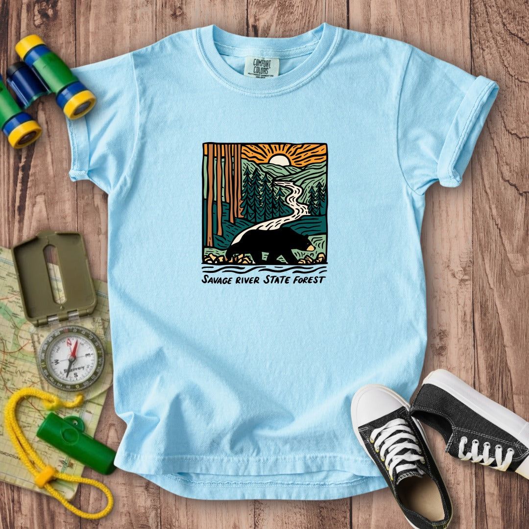 Savage River State Forest Kids Cotton T-Shirt
