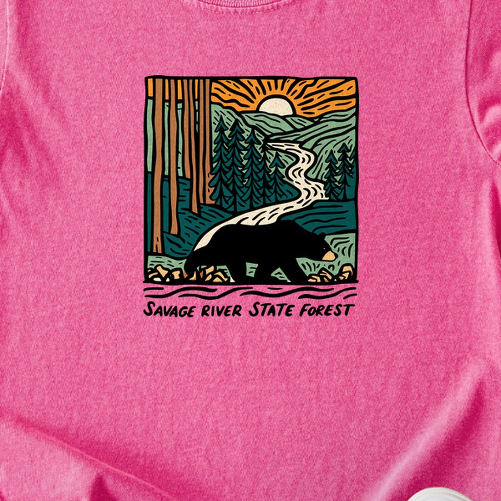 Savage River State Forest Kids Cotton T-Shirt