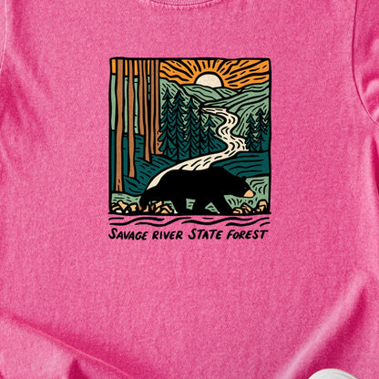 Savage River State Forest Kids Cotton T-Shirt
