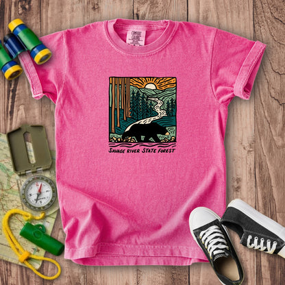 Savage River State Forest Kids Cotton T-Shirt