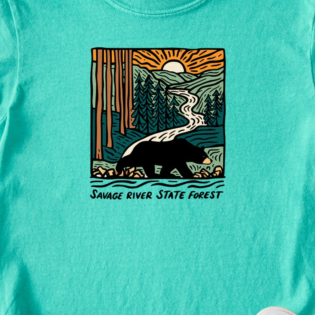 Savage River State Forest Kids Cotton T-Shirt