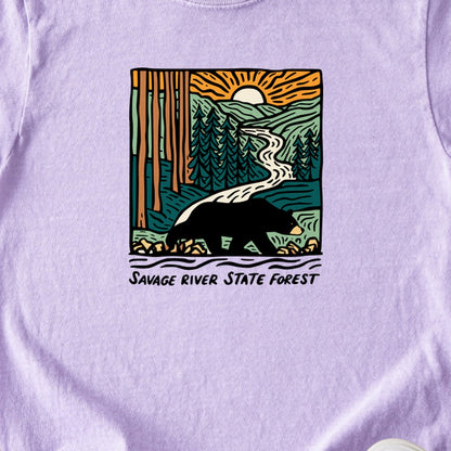 Savage River State Forest Kids Cotton T-Shirt