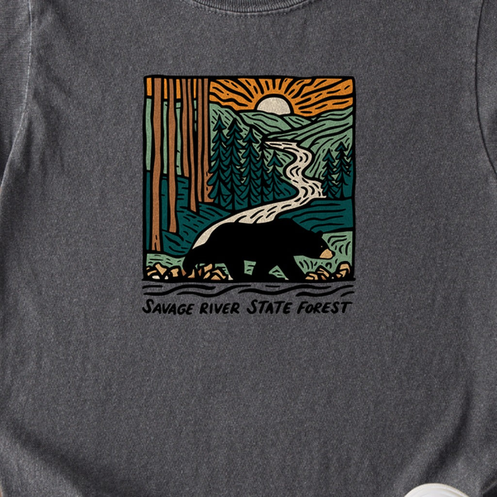Savage River State Forest Kids Cotton T-Shirt
