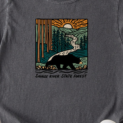 Savage River State Forest Kids Cotton T-Shirt