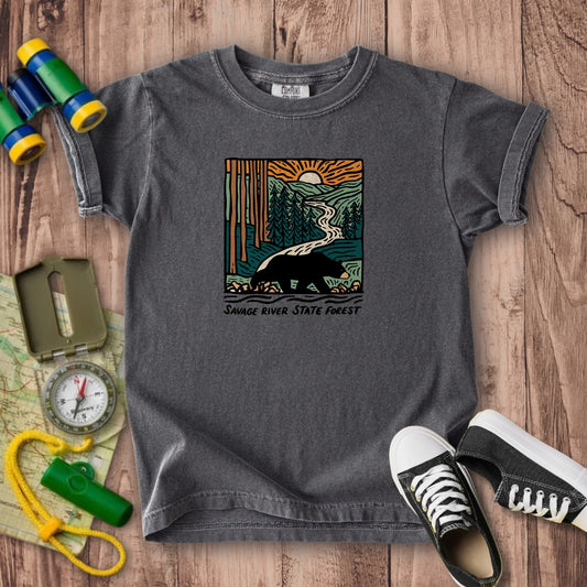 Savage River State Forest Kids Cotton T-Shirt