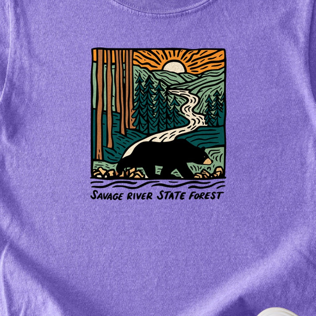 Savage River State Forest Kids Cotton T-Shirt