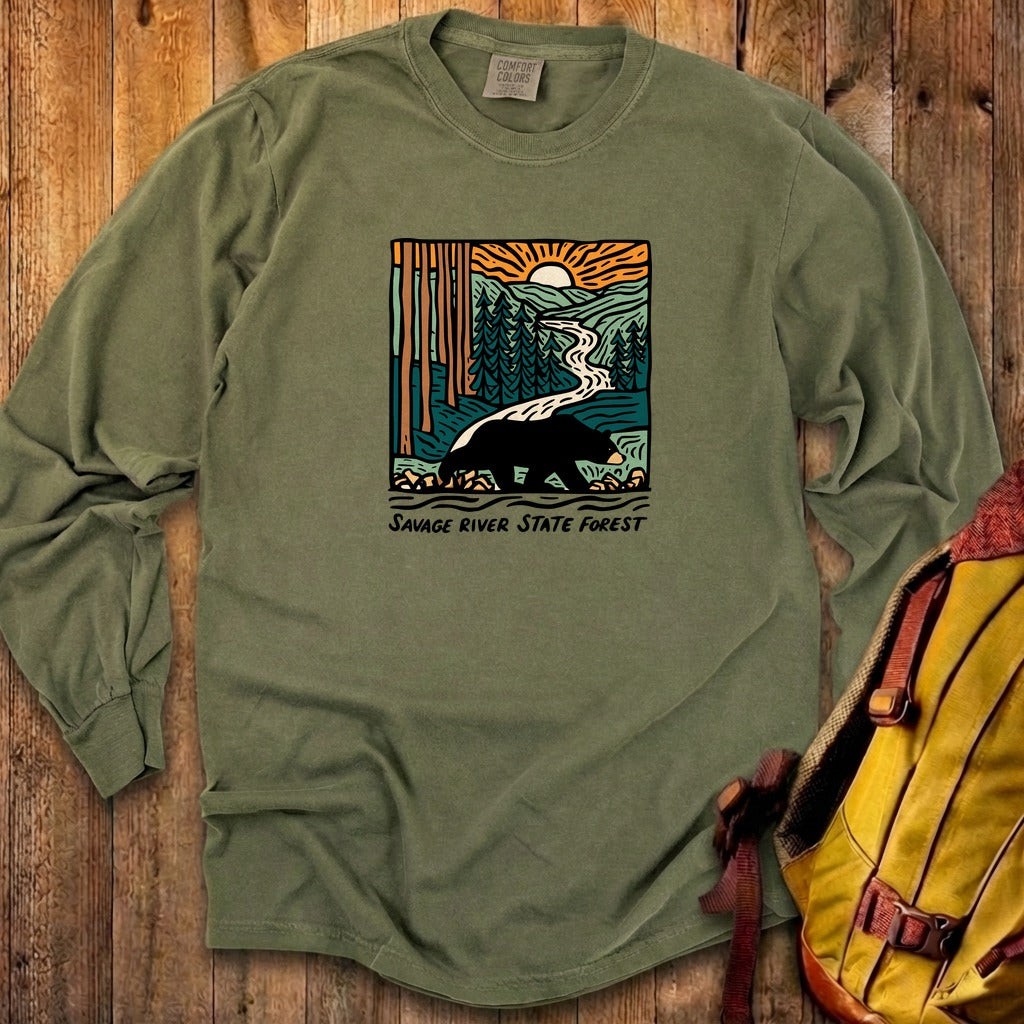 Savage River State Forest Cotton Long Sleeve