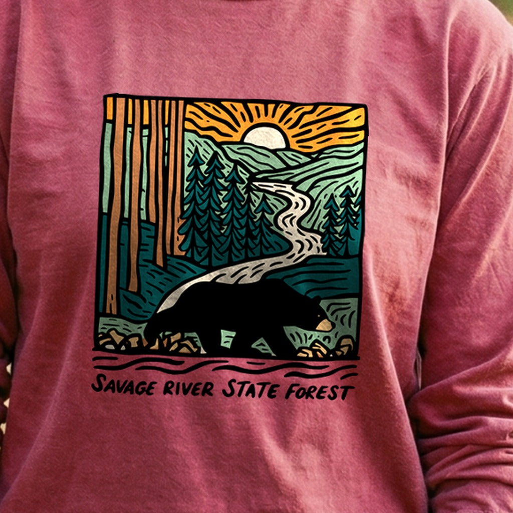 Savage River State Forest Cotton Long Sleeve