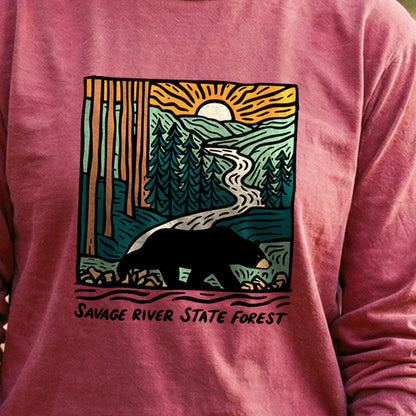 Savage River State Forest Cotton Long Sleeve