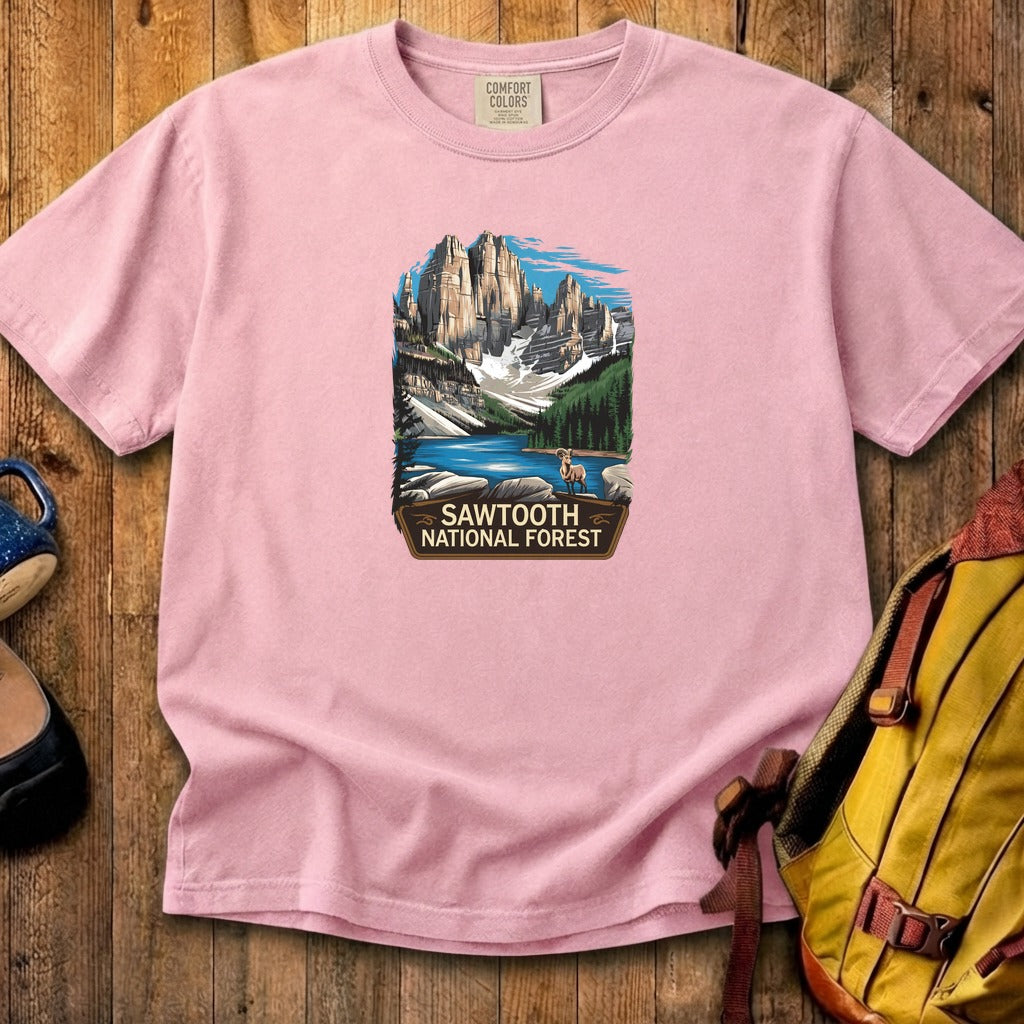 Sawtooth National Forest Cotton T-Shirt
