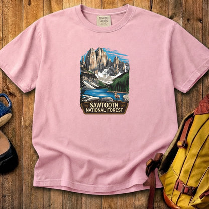 Sawtooth National Forest Cotton T-Shirt