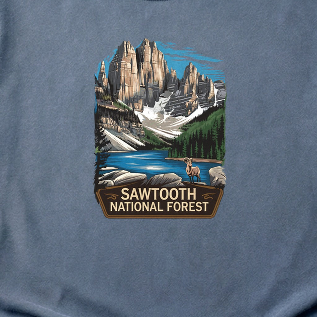 Sawtooth National Forest Cotton T-Shirt