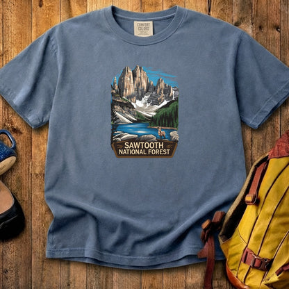 Sawtooth National Forest Cotton T-Shirt