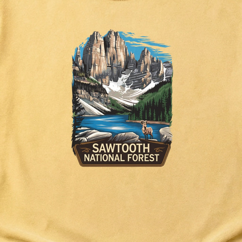 Sawtooth National Forest Cotton T-Shirt