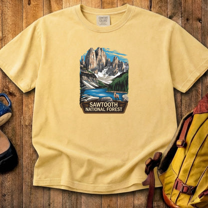 Sawtooth National Forest Cotton T-Shirt