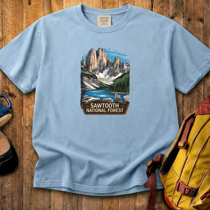 Sawtooth National Forest Cotton T-Shirt