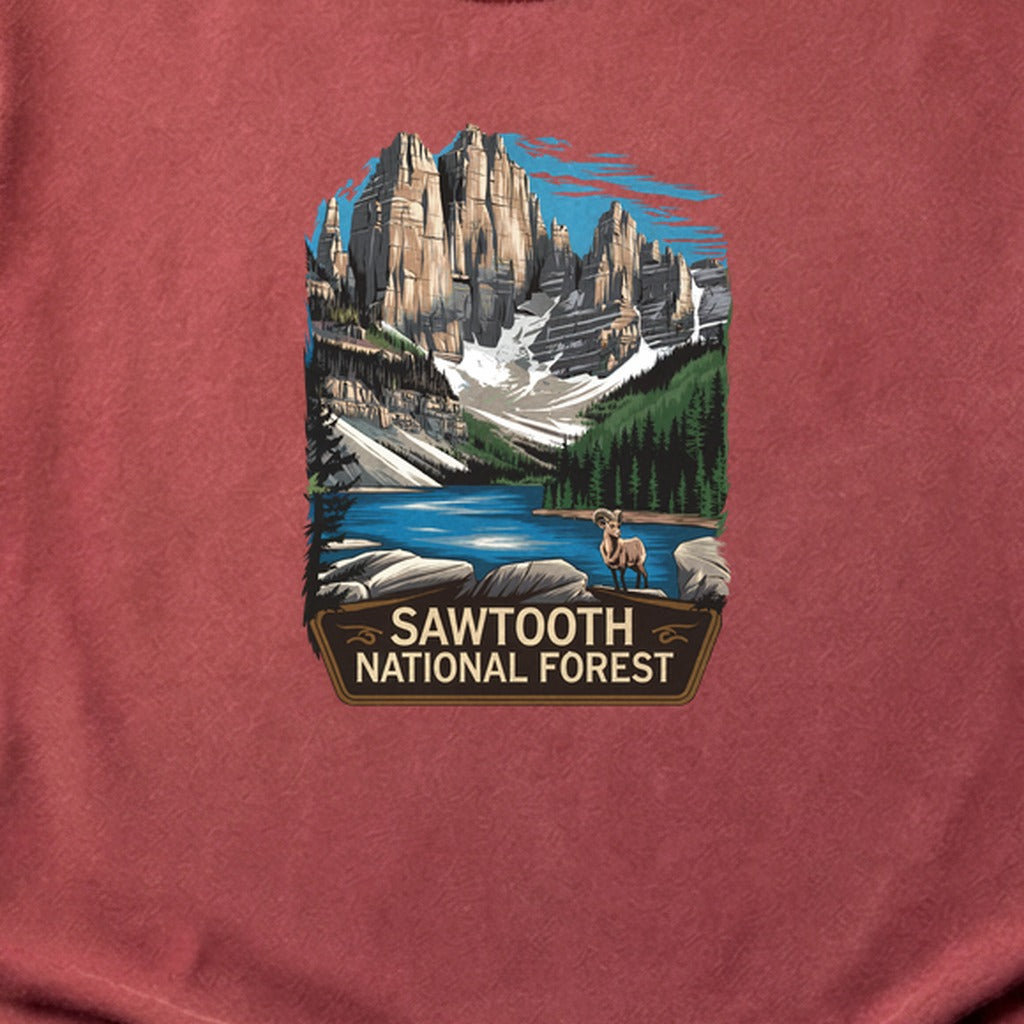 Sawtooth National Forest Cotton T-Shirt