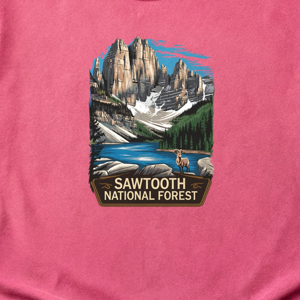 Sawtooth National Forest Cotton T-Shirt