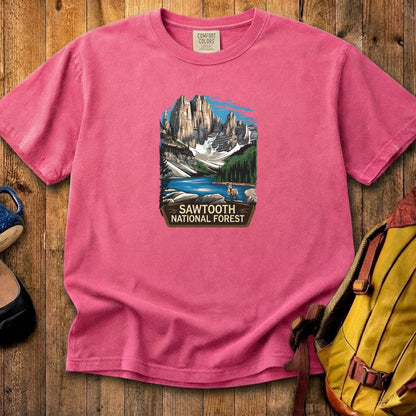 Sawtooth National Forest Cotton T-Shirt