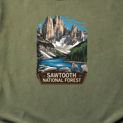 Sawtooth National Forest Cotton T-Shirt