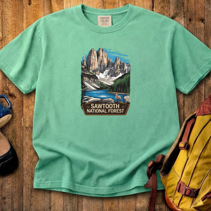 Sawtooth National Forest Cotton T-Shirt