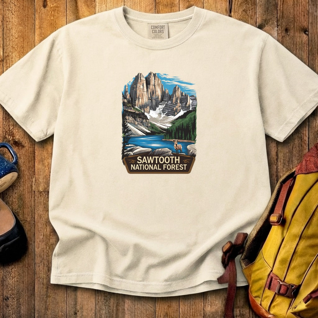 Sawtooth National Forest Cotton T-Shirt
