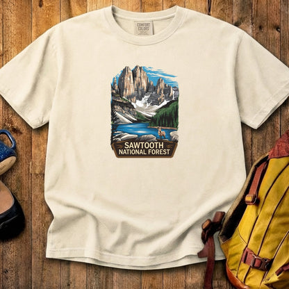 Sawtooth National Forest Cotton T-Shirt