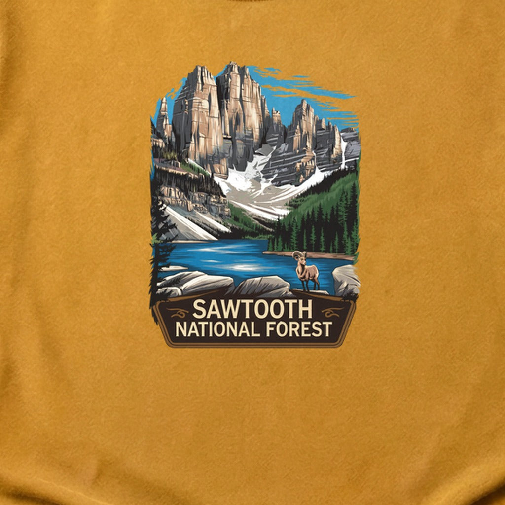 Sawtooth National Forest Cotton T-Shirt