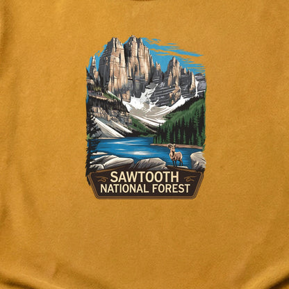 Sawtooth National Forest Cotton T-Shirt
