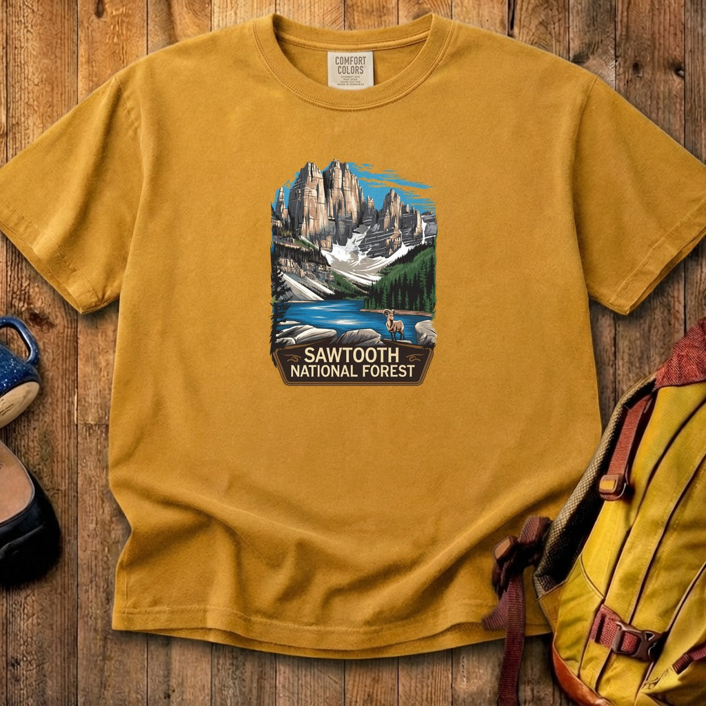 Sawtooth National Forest Cotton T-Shirt