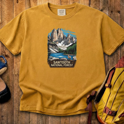 Sawtooth National Forest Cotton T-Shirt