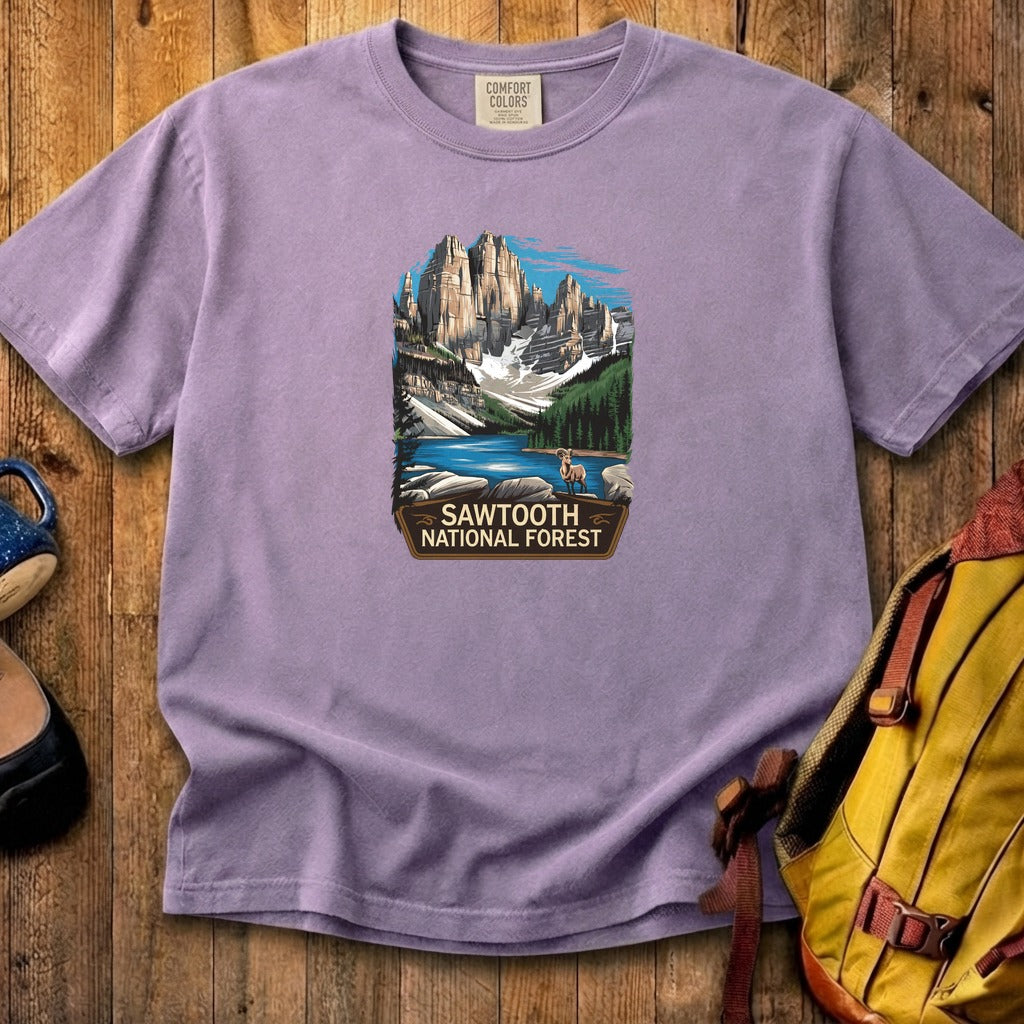 Sawtooth National Forest Cotton T-Shirt