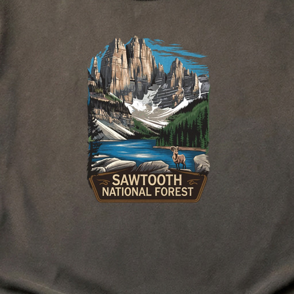 Sawtooth National Forest Cotton T-Shirt