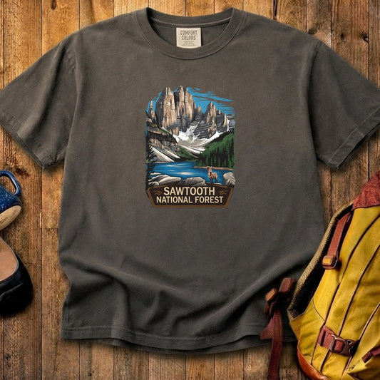 Sawtooth National Forest Cotton T-Shirt