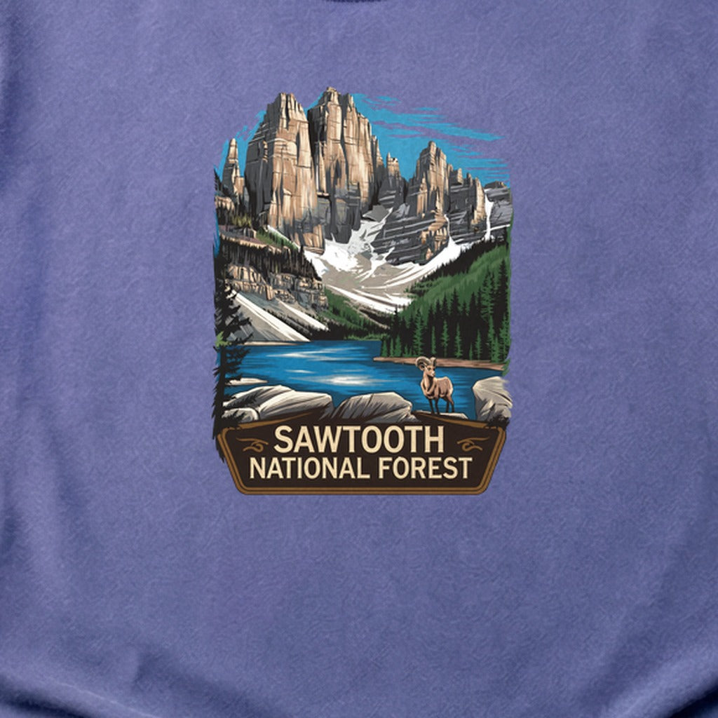 Sawtooth National Forest Cotton T-Shirt