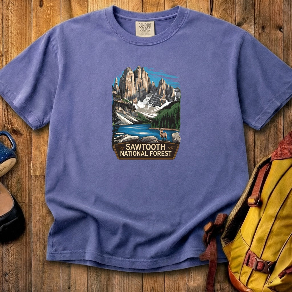 Sawtooth National Forest Cotton T-Shirt