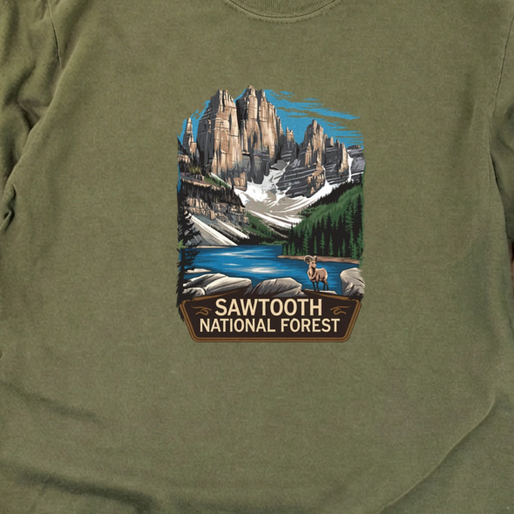 Sawtooth National Forest Cotton Long Sleeve