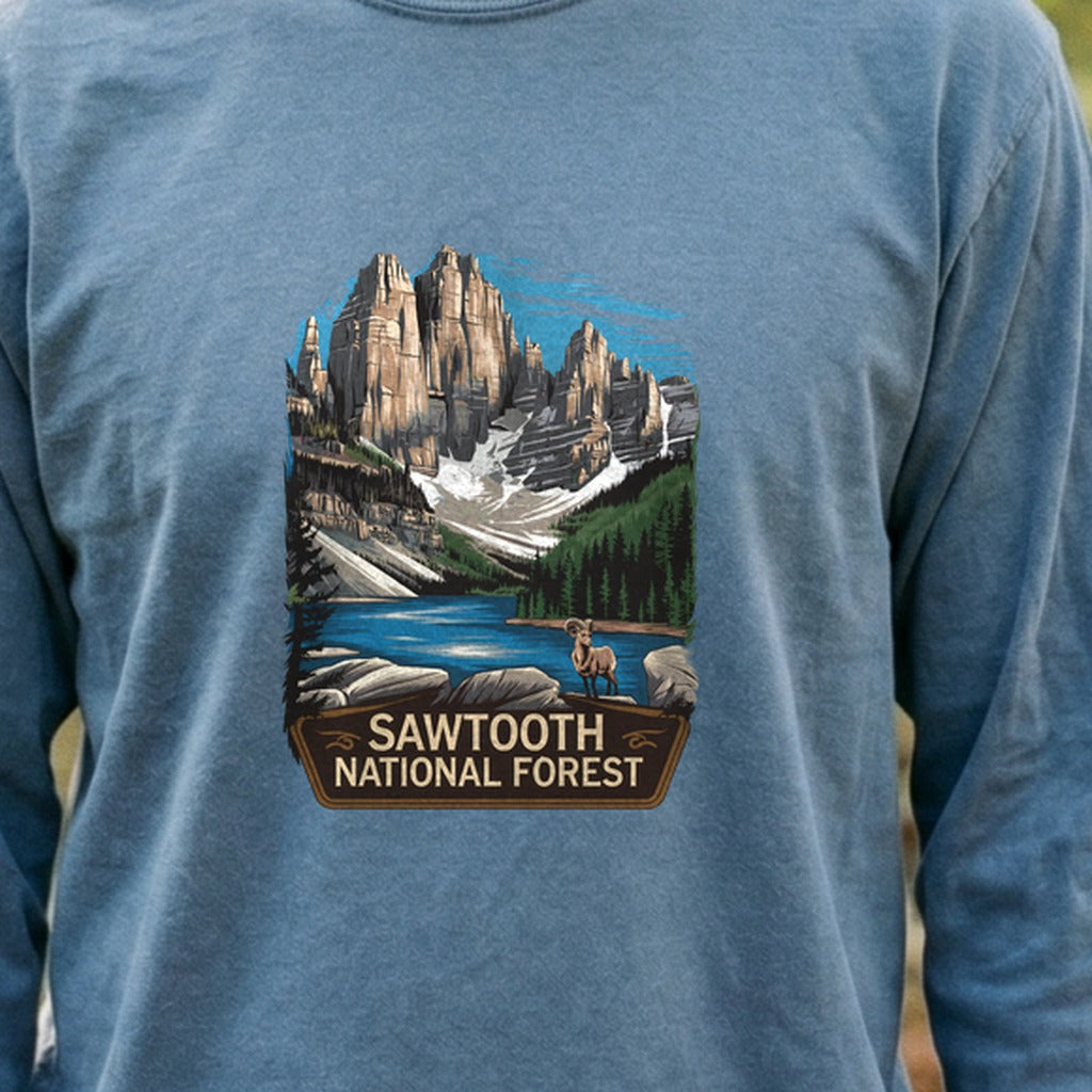 Sawtooth National Forest Cotton Long Sleeve