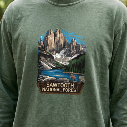 Sawtooth National Forest Cotton Long Sleeve
