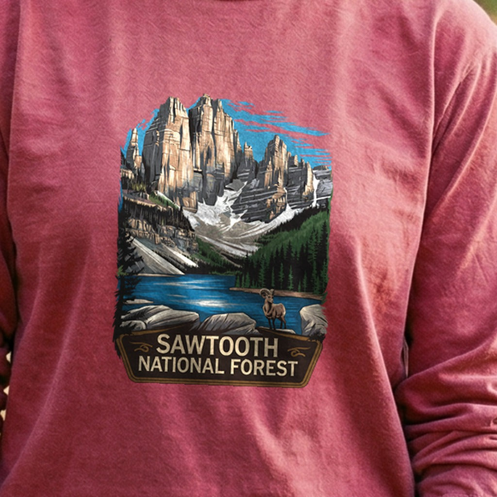 Sawtooth National Forest Cotton Long Sleeve