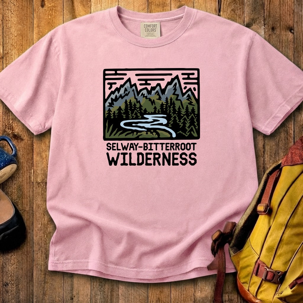 Selway-Bitterroot Wilderness Cotton T-Shirt