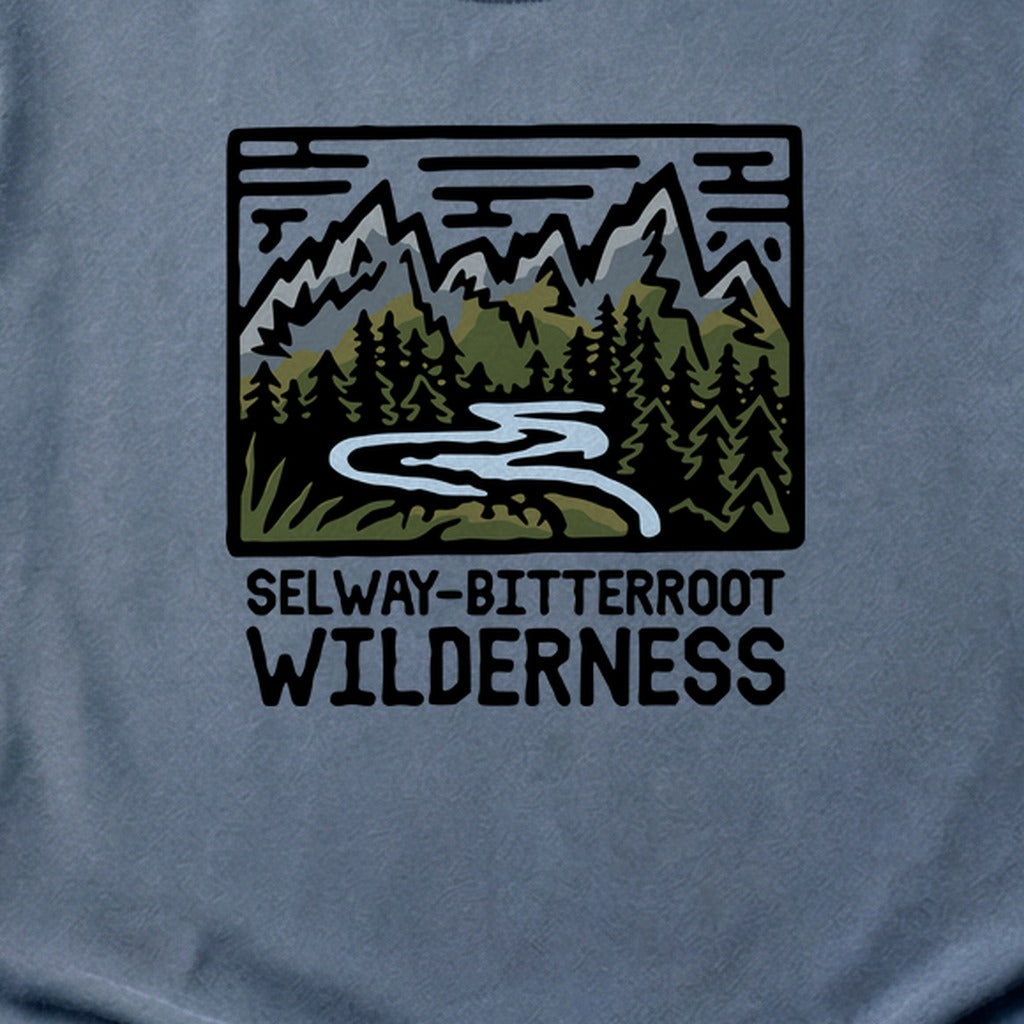 Selway-Bitterroot Wilderness Cotton T-Shirt