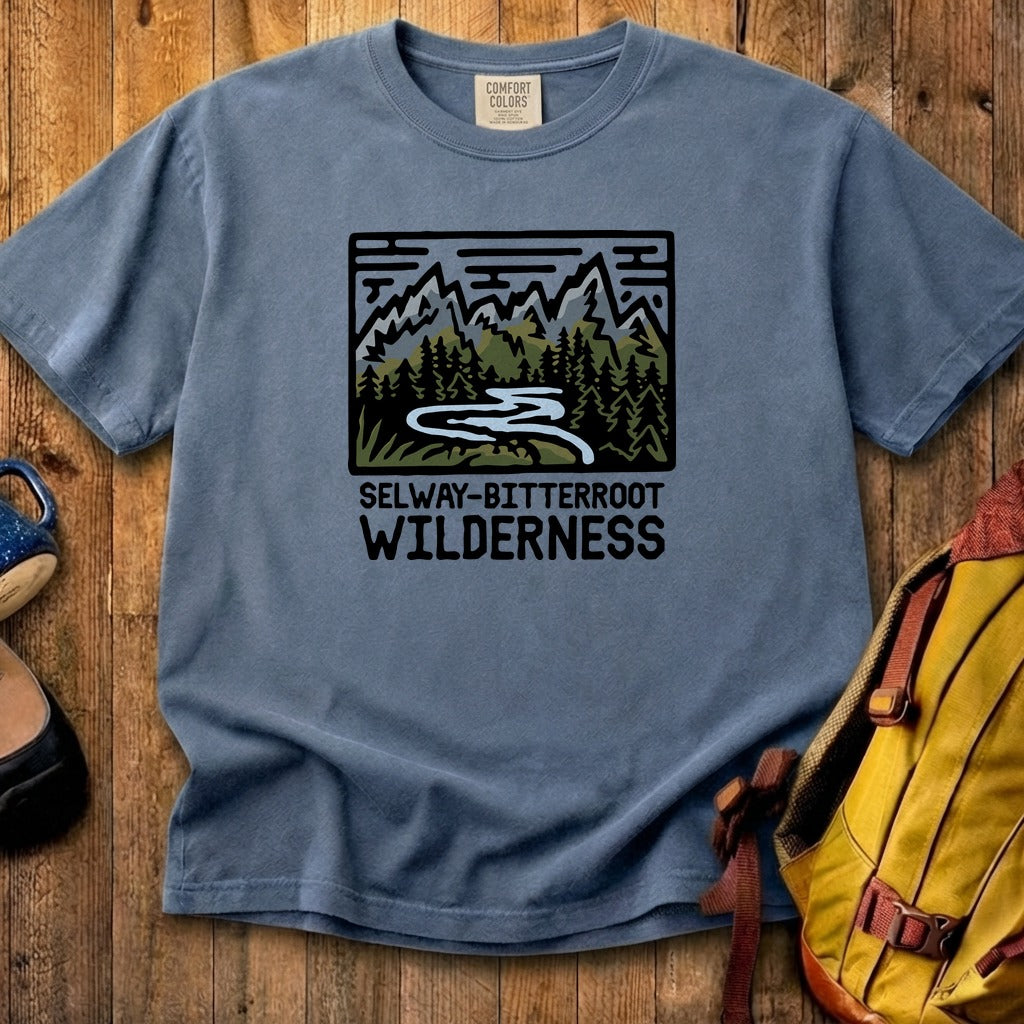 Selway-Bitterroot Wilderness Cotton T-Shirt