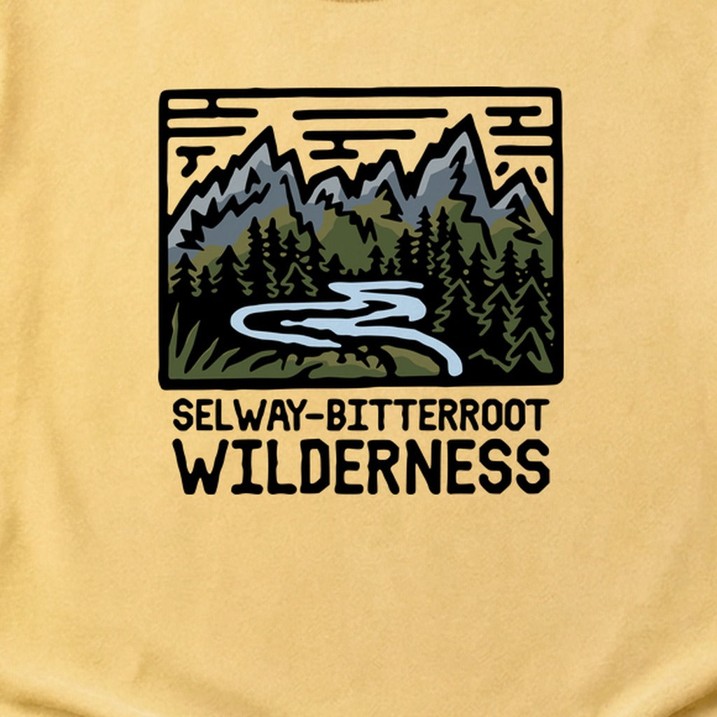 Selway-Bitterroot Wilderness Cotton T-Shirt